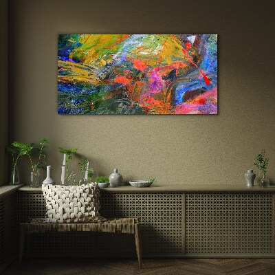 Abstraction Glass Wall Art