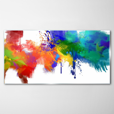 A colorful explosion of emotions Glass art print