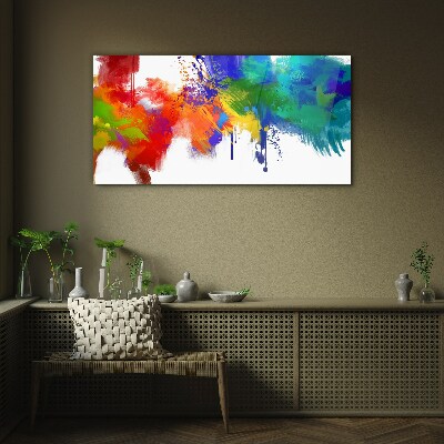 A colorful explosion of emotions Glass art print