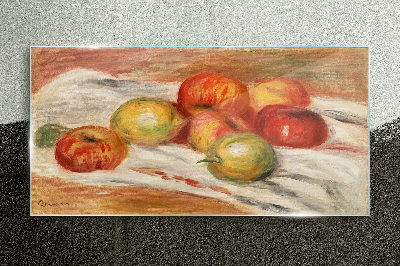 Fruits apples Glass Wall Art