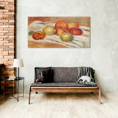 Fruits apples Glass Wall Art