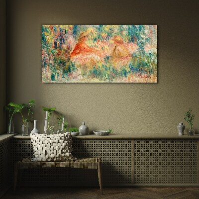 Summer Afternoon in the Garden Wall art on glass