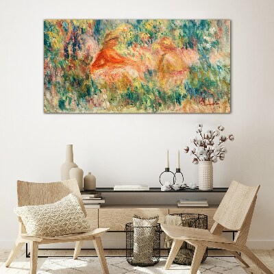 Summer Afternoon in the Garden Wall art on glass