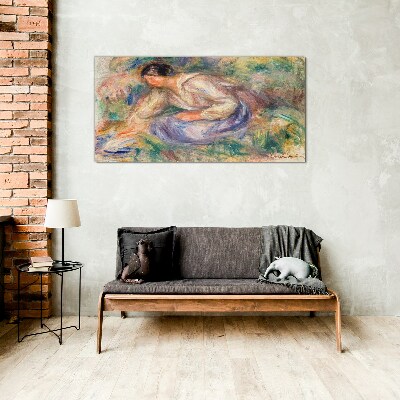 Immersion in nature Wall art on glass