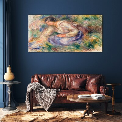 Immersion in nature Wall art on glass
