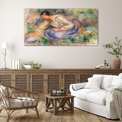 Immersion in nature Wall art on glass