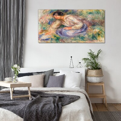 Immersion in nature Wall art on glass