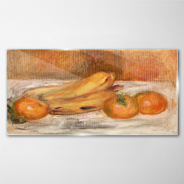 Still life with fruit Wall art on glass