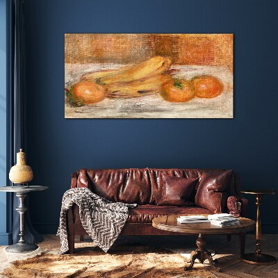 Still life with fruit Wall art on glass