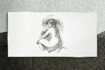 Nudes in the Shadows Wall art on glass