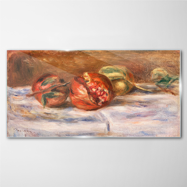 Fruit still lifes Glass art print