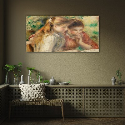 Friends' Reflections Glass art print