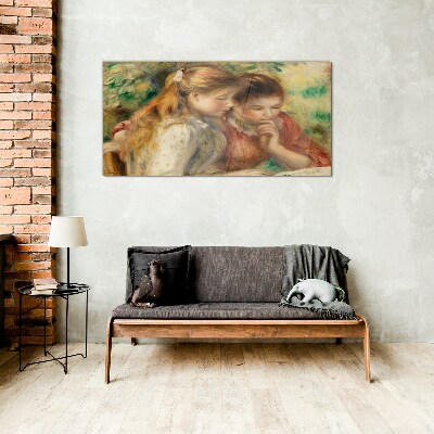 Friends' Reflections Glass art print