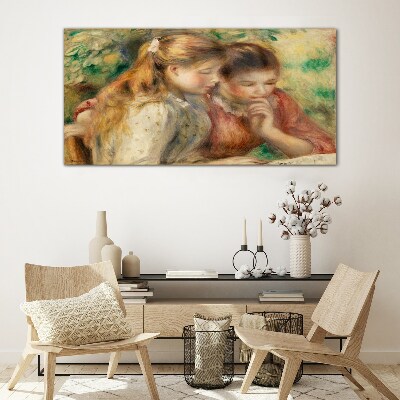 Friends' Reflections Glass art print