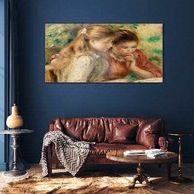 Friends' Reflections Glass art print