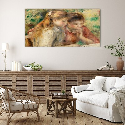 Friends' Reflections Glass art print