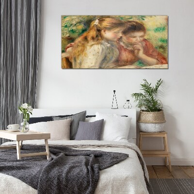 Friends' Reflections Glass art print