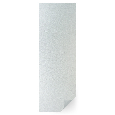 Privacy window film with translucent finish