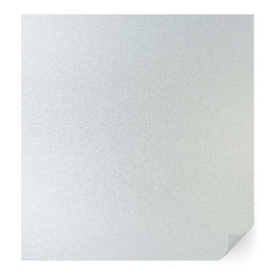Privacy window film with translucent finish