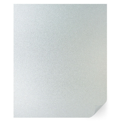 Privacy window film with translucent finish