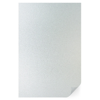 Privacy window film with translucent finish