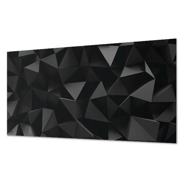 Square tv wall panel Abstract 3D structure