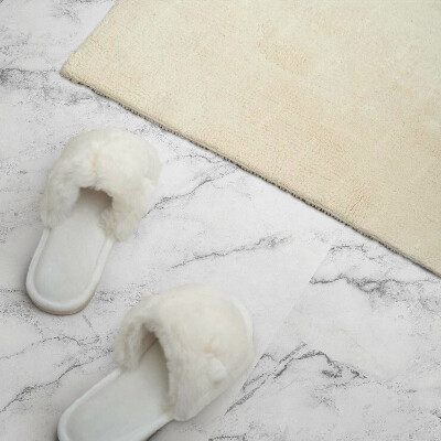 Square tv wall panel Elegant white marble