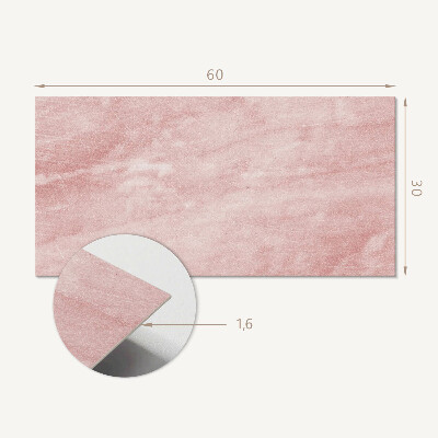 Square wall panel Delicate marble pattern