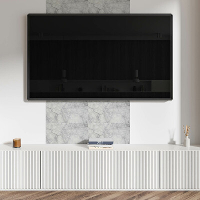 Square wall panel Veined marble pattern