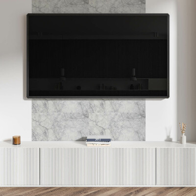 Square wall panel Veined marble pattern