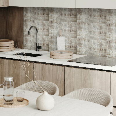 Square tv wall panel Damaged surface texture