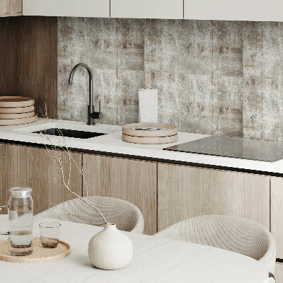 Square tv wall panel Damaged surface texture