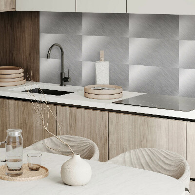 Square tv wall panel Metal surface texture