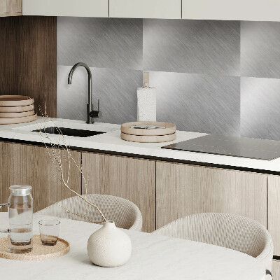 Square tv wall panel Metal surface texture