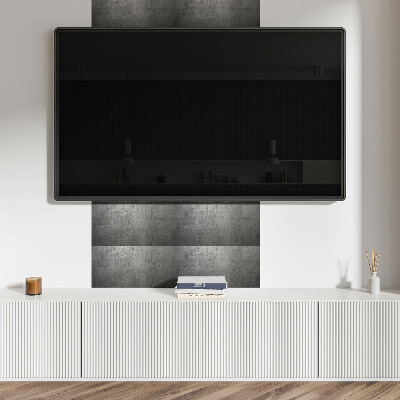 Square wall panel Metal surface texture