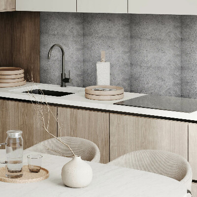 Square tv wall panel Raw concrete texture