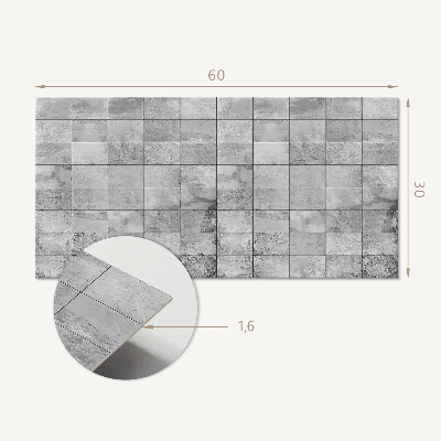Pvc wall panel Stone tile pattern