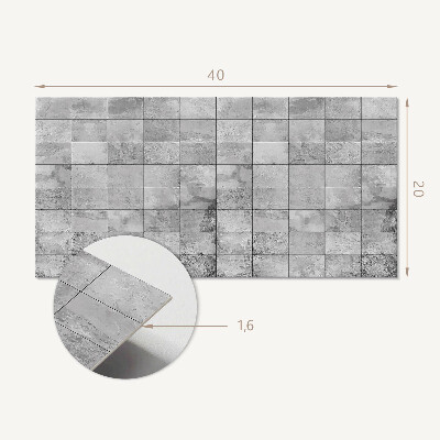 Pvc wall panel Stone tile pattern