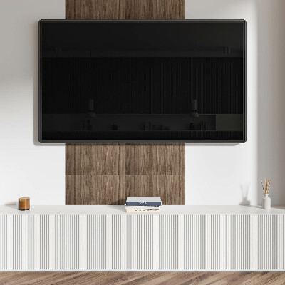 Square wall panel Natural wood texture