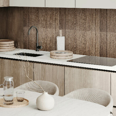 Square wall panel Natural wood texture