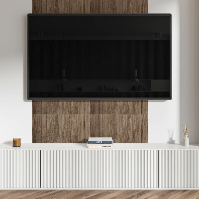 Square wall panel Natural wood texture