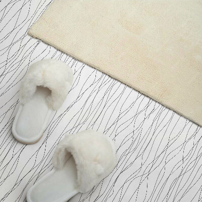 Pvc wall panel Wavy lines on the background
