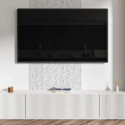 Pvc wall panel Wavy lines on the background