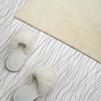 Pvc wall panel Wavy lines on the background