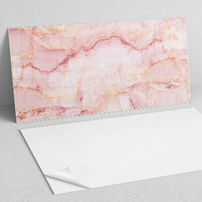 Square wall panel Marble pattern with waves