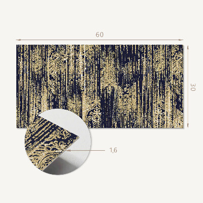 Pvc wall panel Elegant pattern with ornaments