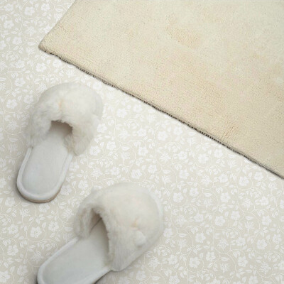 Pvc wall panel Floral pattern on the background