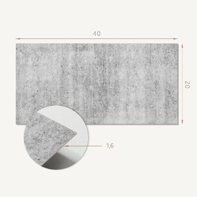 Square tv wall panel Concrete texture with scratches