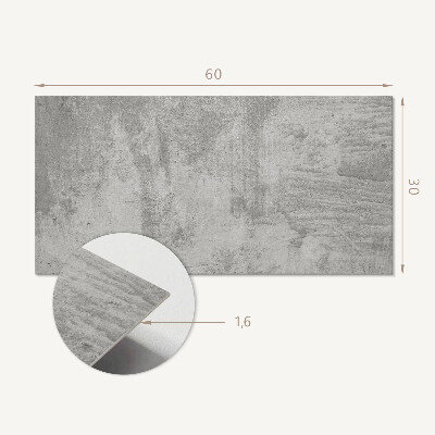 Pvc wall panel Raw concrete texture