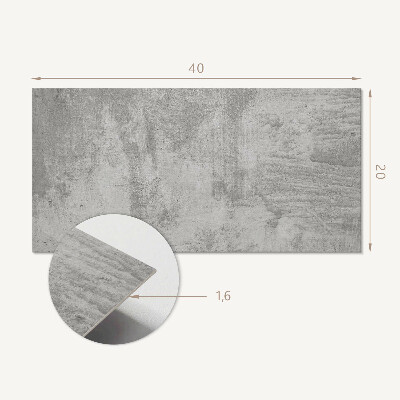 Pvc wall panel Raw concrete texture